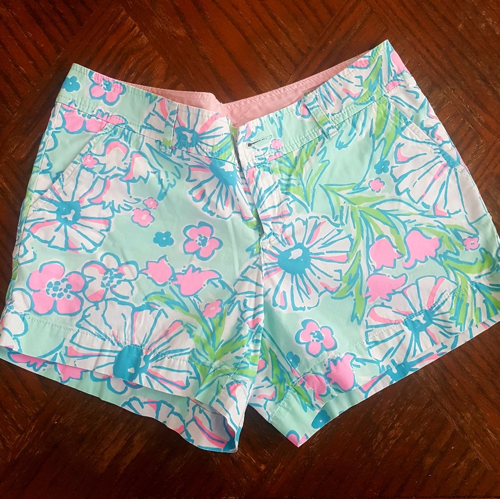 Lilly Pulitzer Callahan splish splash shorts